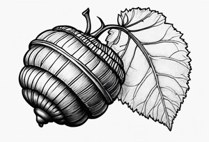 Acorn tattoo idea