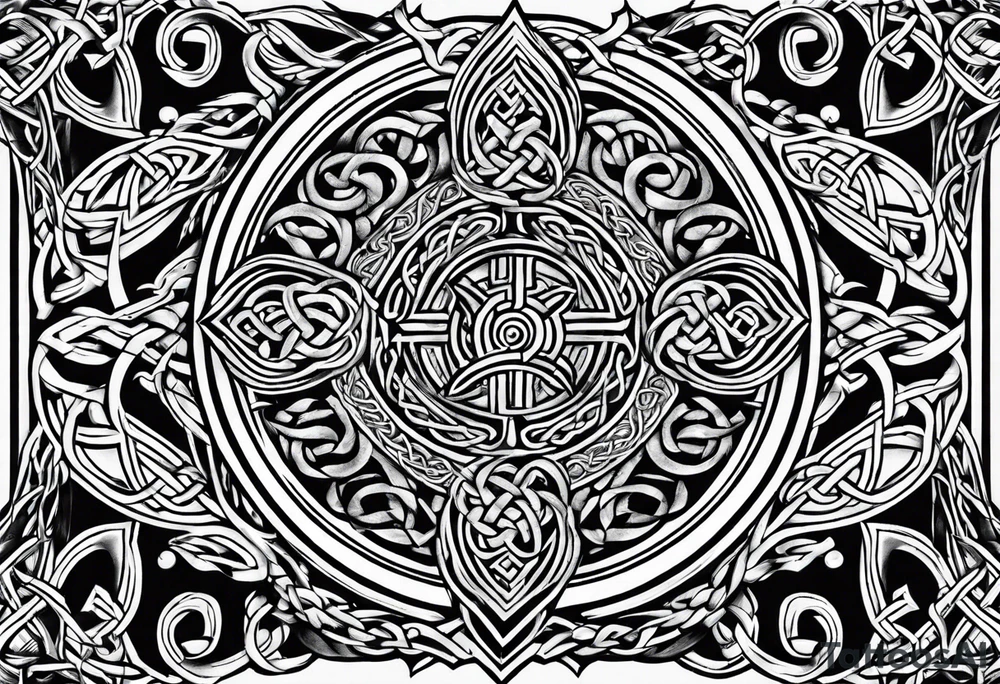 celtic tattoo tattoo idea