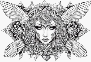 Some romanian mythology and the date 15.07.2006 tattoo idea