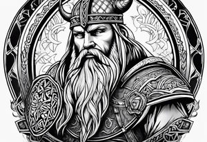 Viking prayer tattoo idea