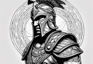A gladiator tattoo idea