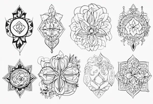 nordic text tattoo idea