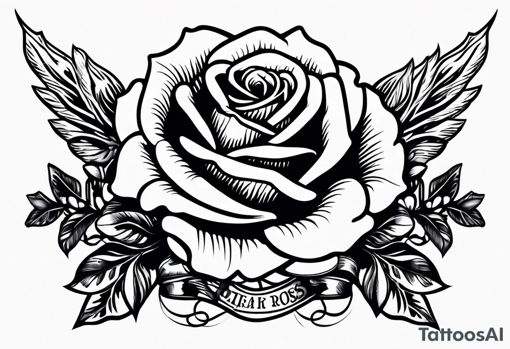 Guns and roses tattoo idea