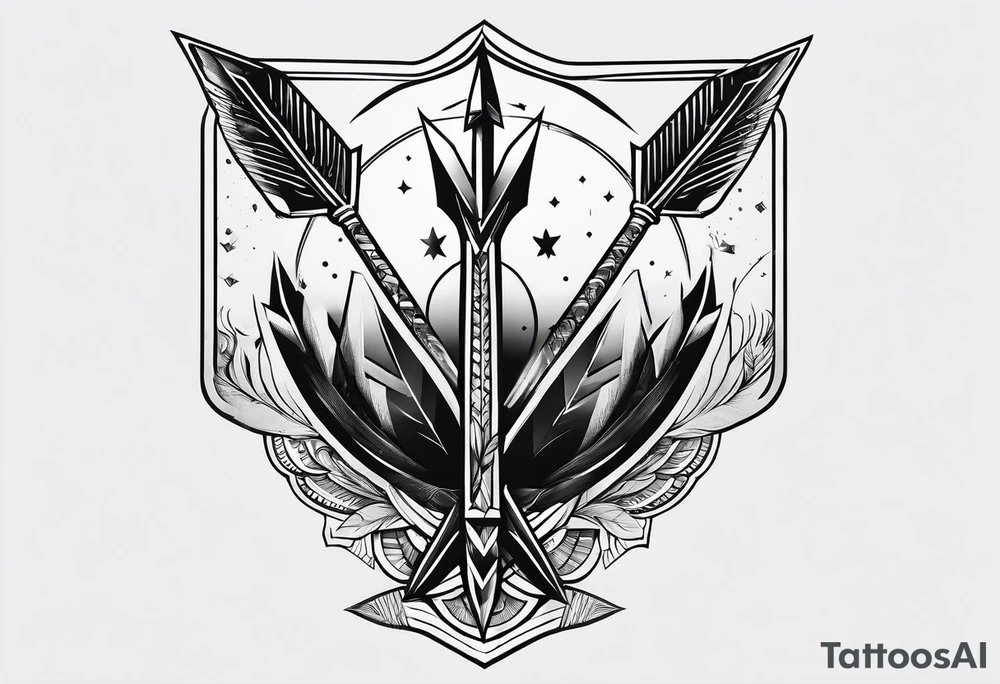 arrow tattoo idea