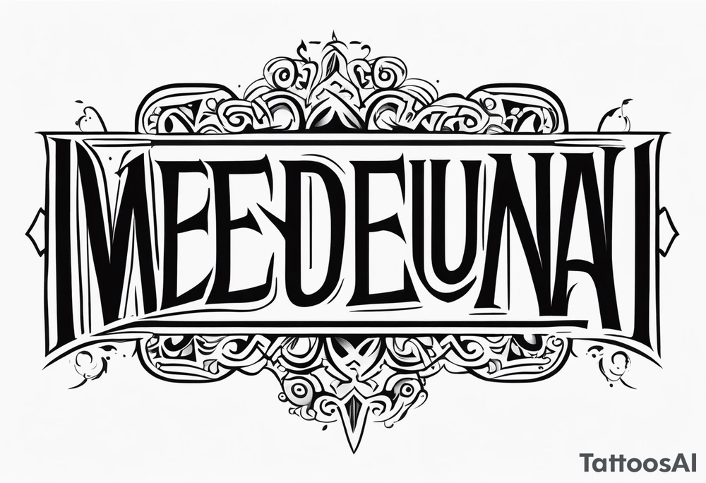 domine adiuva incredulitatem meam tattoo idea