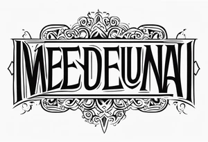 domine adiuva incredulitatem meam tattoo idea