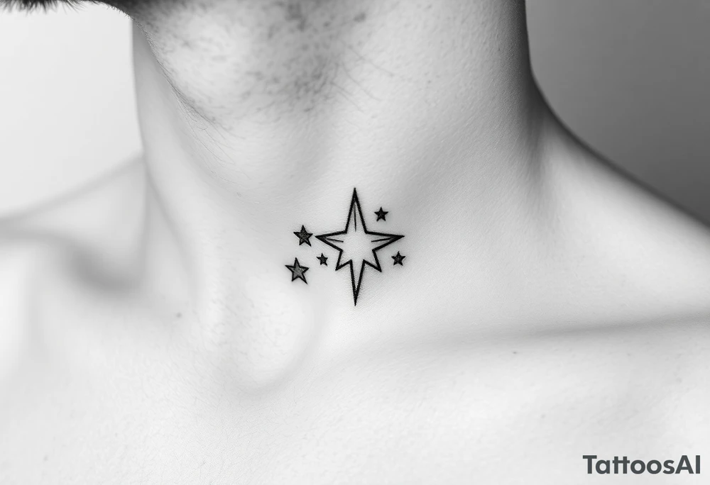 Stars tattoo idea