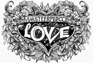 Love tank tattoo idea