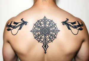 Mind body spirit symbol tattoo idea