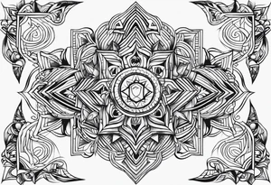 Tengri tattoo idea