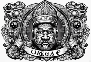 Cool tatoo for omega psi phi tattoo idea