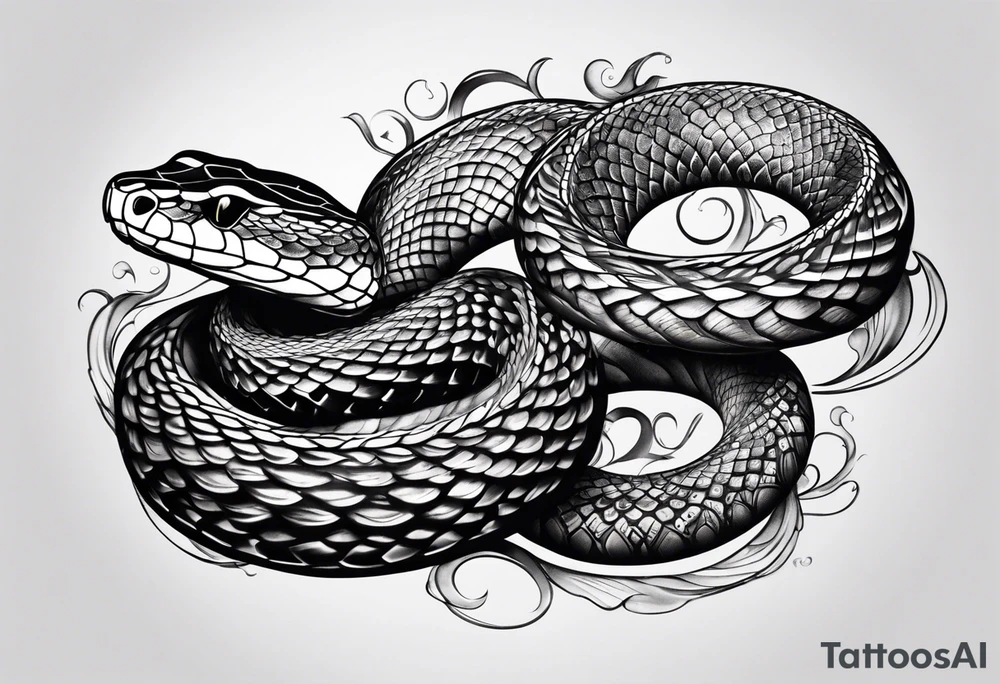 snake tattoo idea