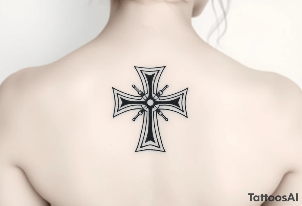 german iron cross tattoo idea