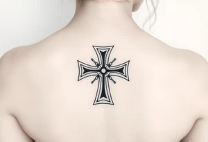 german iron cross tattoo idea