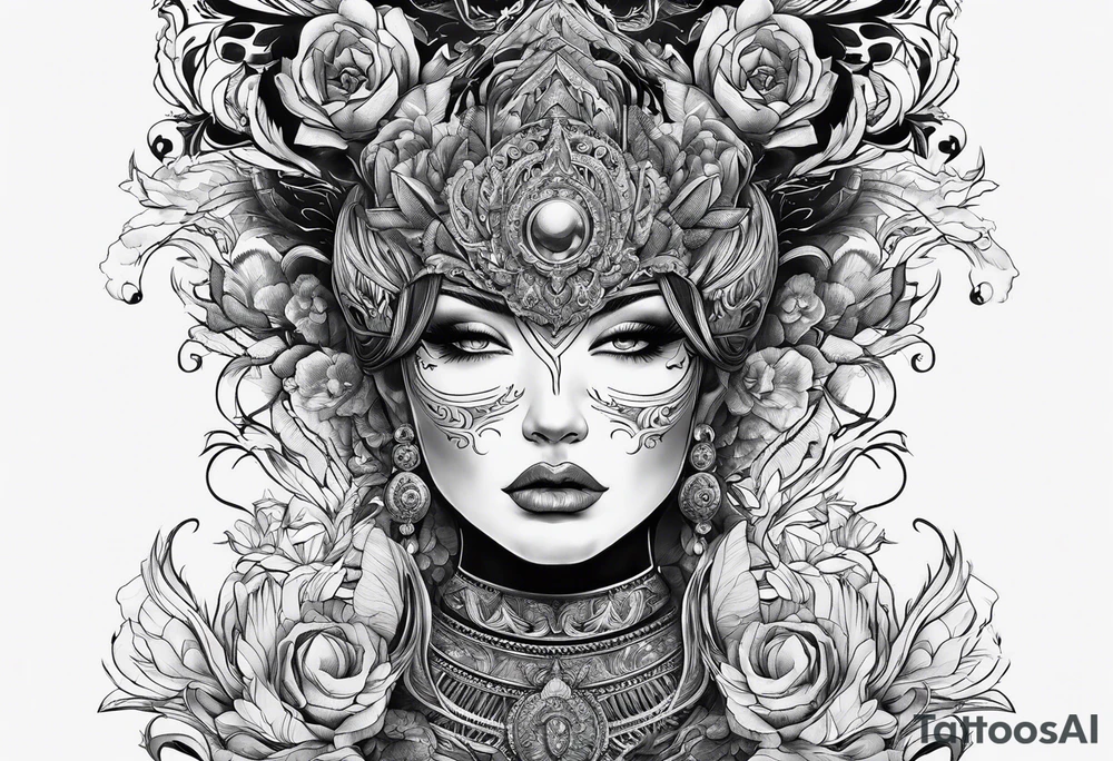The void personified tattoo idea