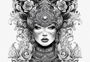 The void personified tattoo idea