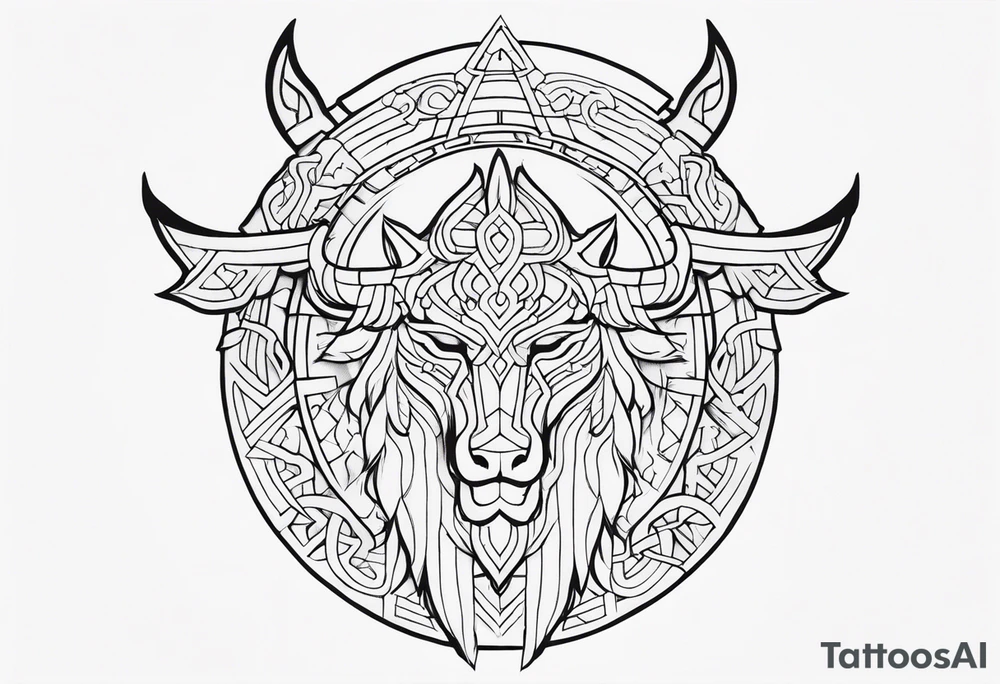Norse mythology tattoo idea