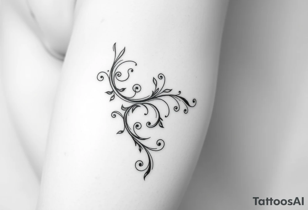 Sexy thigh tattoo tattoo idea
