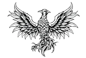 Phoenix tattoo idea