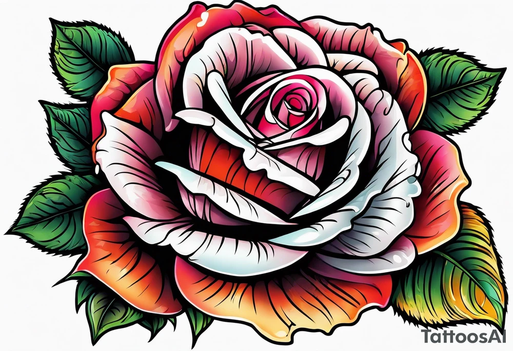 rose tattoo idea