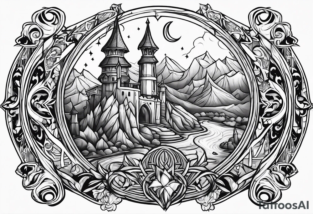 Runescape wizard tattoo idea