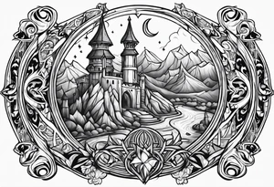 Runescape wizard tattoo idea