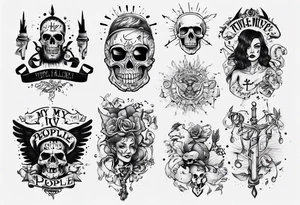 IV MY PEOPLE tattoo idea