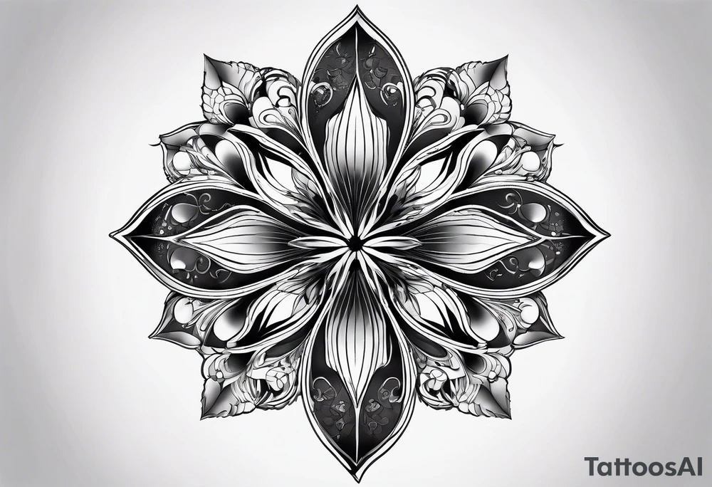 A clover tattoo idea