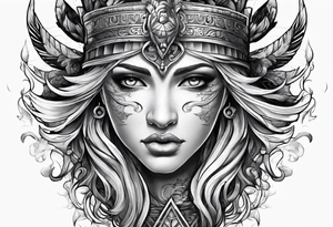 Greek or Roman mythology half sleeve tattoo idea
