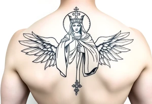 Saint Barbara tattoo tattoo idea