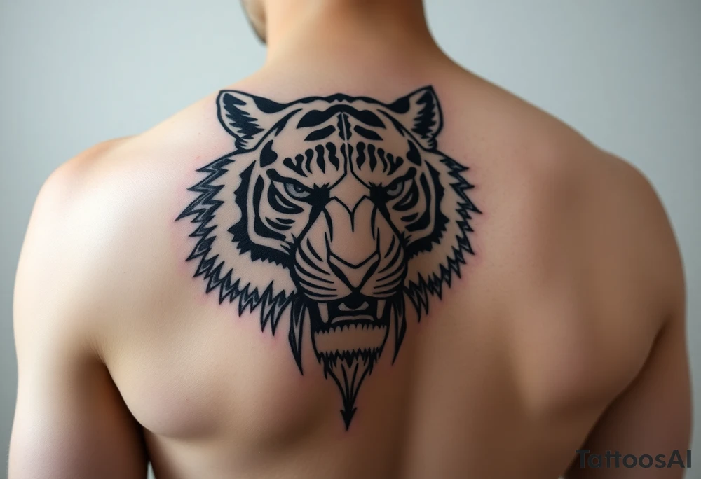 tiger tattoo idea