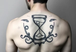 timeglass computer related tattoo idea