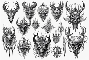 Hirsch tattoo idea