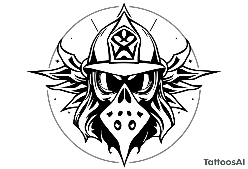 firefighter tattoo idea