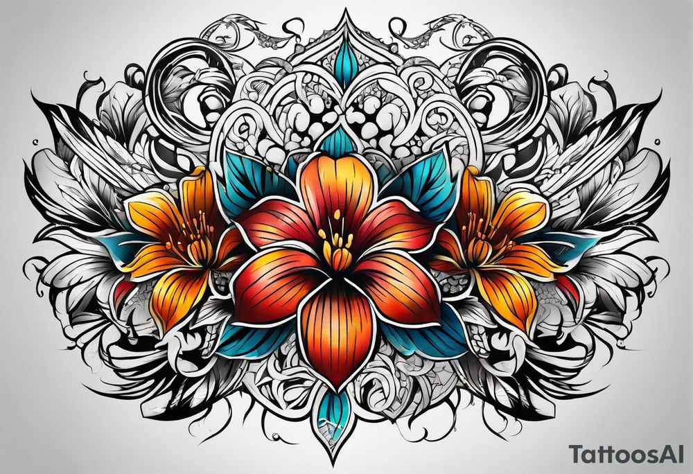 Full back tattoo idea
