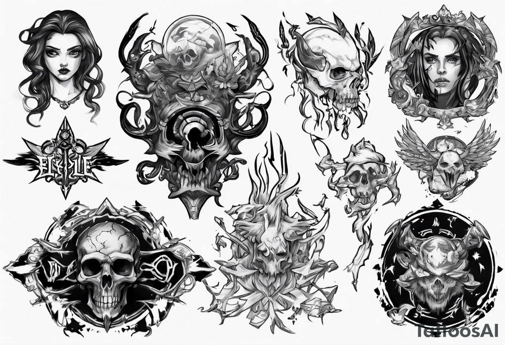 path of exile tattoo idea