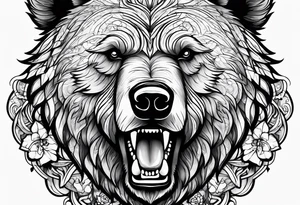 Grizzle Bear tattoo idea