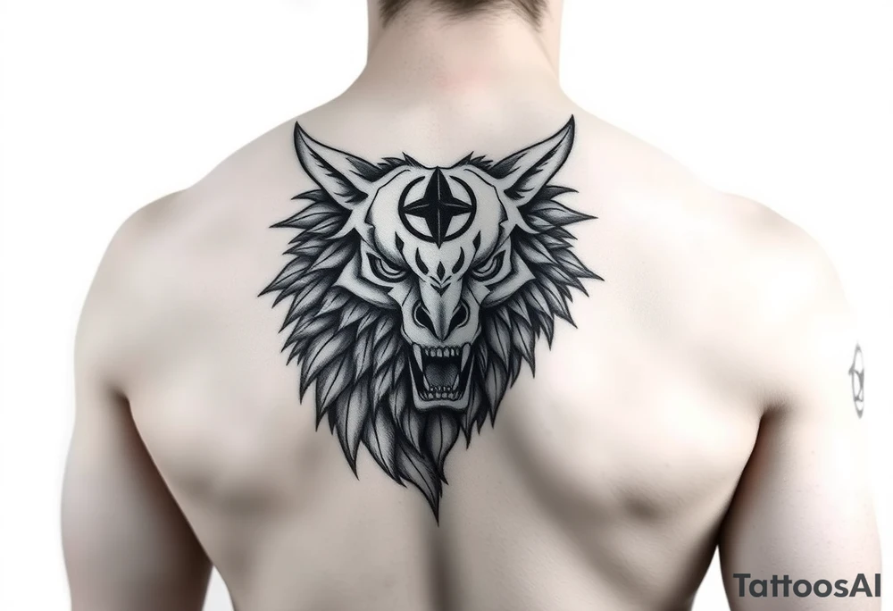 full back tattoo tattoo idea