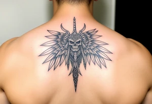 Anunnaki warrior tattoo idea