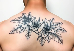 frangapanis jungle theme tattoo idea