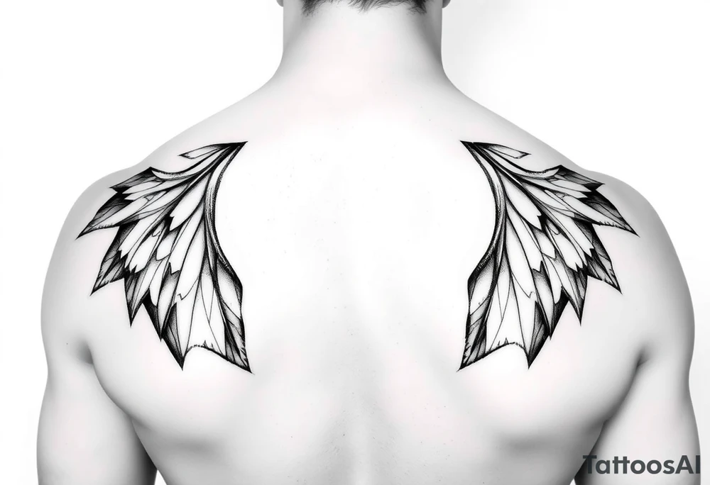 Simple abstract feminine tattoo tattoo idea
