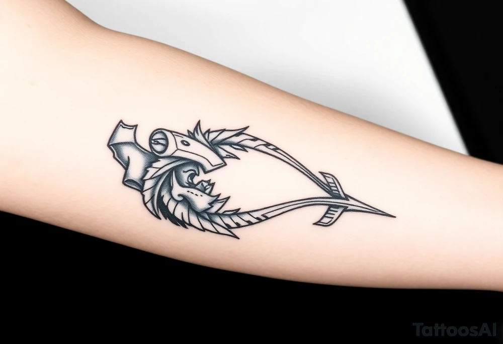 greek sleeve tattoo idea