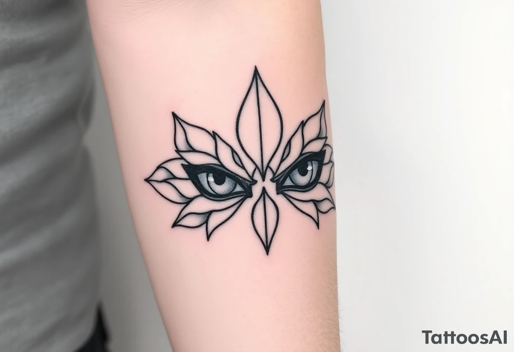 Lotuses Samaria eyes warrior tattoo idea