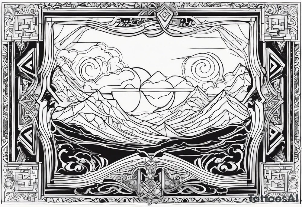 Psalm 24:3 tattoo idea