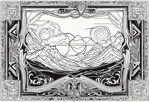 Psalm 24:3 tattoo idea