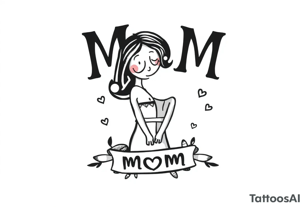 your mom tattoo idea