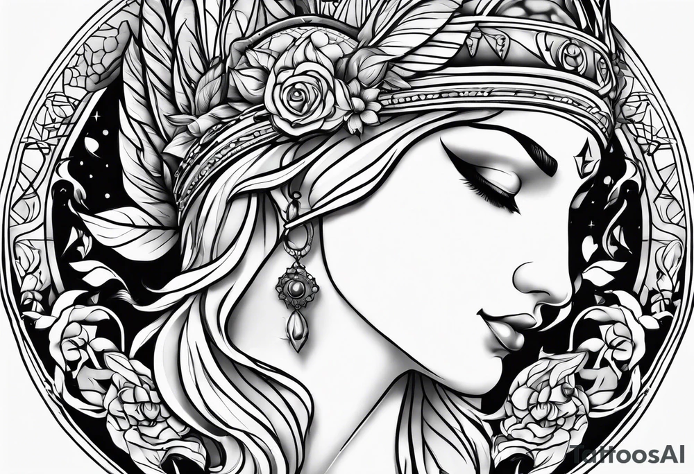 Athena tattoo idea