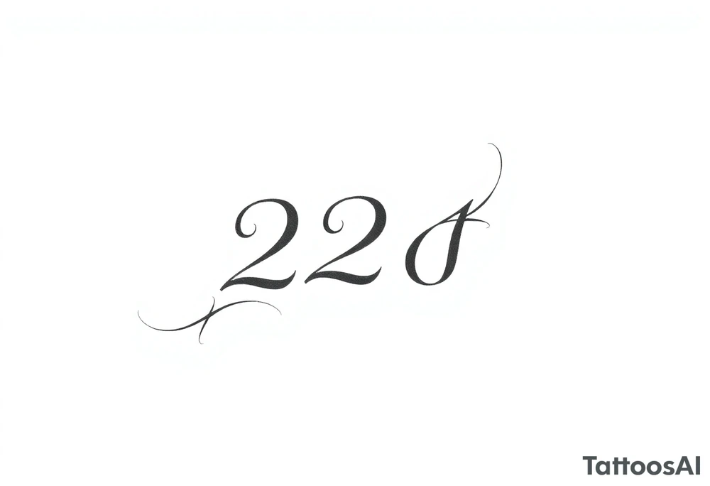 text: 224 tattoo idea