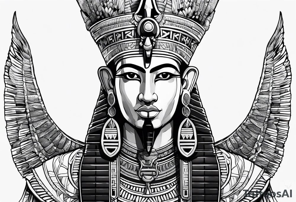 Rá, the god of Egypt tattoo idea