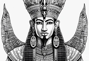 Rá, the god of Egypt tattoo idea